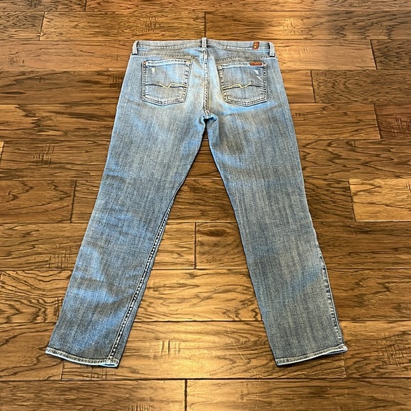 7 For All Mankind Josefina Skinny Boyfriend Size 28 - Picture 2 of 16